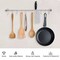 Kitchen Utensil Wall Rack Kitchen Rack Storage Rail Organizer Hanging Pot Rack